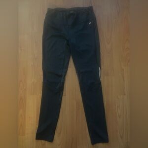 ASICS running leggings size small gray